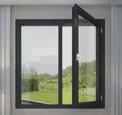 KLUK Aluminium Tilt And Turn Windows Double Glazed Heatproof