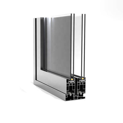 ODM Aluminium Tilt And Turn Windows Tempered Glass With Aluminium Security Mesh